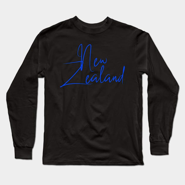 New Zealand Long Sleeve T-Shirt by FromBerlinGift